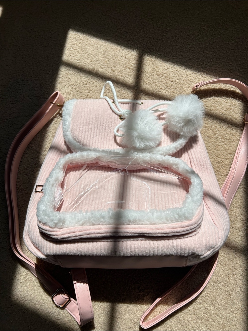 Pink Kawaii Ita Mini Backpack